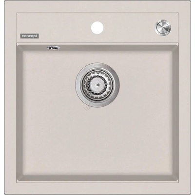 Concept DG00C50BE - Кухненска мивка CUBIS 49x51 см, гранитна, бежова (CO0049)