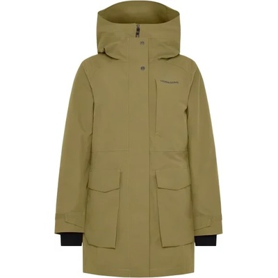 Didriksons Дамско палто Didriksons Women's Harriet Parka Coat - Olive Green - размер 44 (EU) (102-5009-0316)