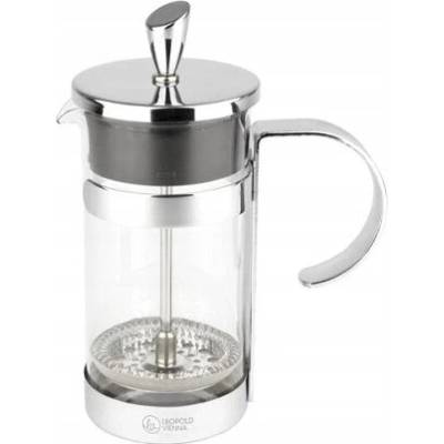 Vienna Leopold konvička na kávu Luxe ocel / 2 filtry LV01535 350 ml
