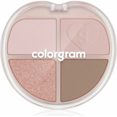 Colorgram Tintin Dory Eyeshadow Palette paletka očních stínů a rozjasňovačů 06 Mochi Dory 4 g
