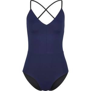 MYMARINI Дамски бански костюм MYMARINI Women's Summersuit Swimsuit - Black / Navy (150-5684-0212)