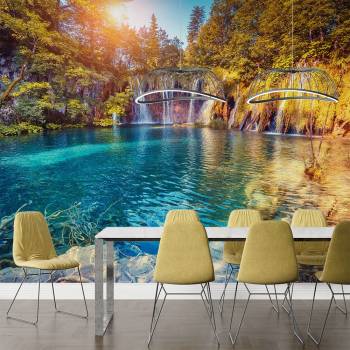 Image 1 of Art gift Фототапет горски водопади