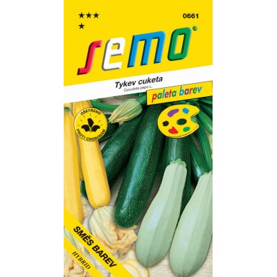 Semo Tekvica cuketa - zmes farieb 12s - séria Paleta farieb