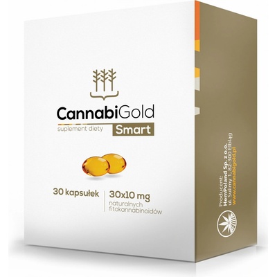 CannabiGold Smart CBD kapsle 30 kapslí