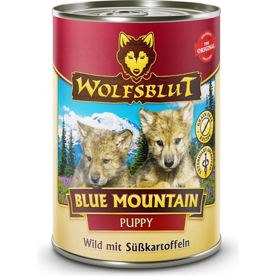 Wolfsblut Blue Mountain Puppy zverina s batátmi 395 g