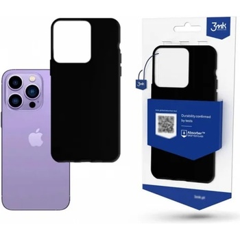 Image 1 of Apple Силиконов матов кейс 3MK Matt Case за iPhone 14 Pro Max, черен