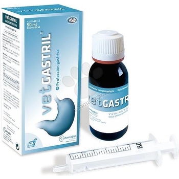 Virbac VetGastril Plus- при стомашни и чревни неразположения на кучета и котки- 50 мл