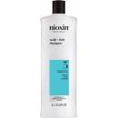 Nioxin System 3 Scalp + Hair Shampoo čistiaci šampón pre farbené rednúce vlasy 300 ml