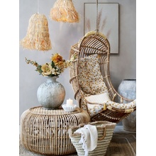 Chic Antique Swinging Přírodní ratanové houpací křeslo