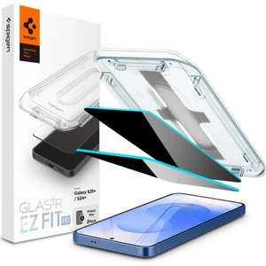 Spigen Протектор за Samsung Galaxy S24 Plus / S25 Plus - Spigen - Glas. tR EZ-FIT HD (2 пакета) - Privacy