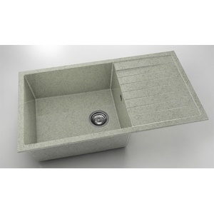 FAT Мивка Vanguard 229, Granicite, 210 Pewter, с включен сифон Мивка за вграждане