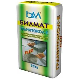 БИЛМАТ ЛЕПИЛО БИЛМАТ ГРАНИТОКОЛ Е ФЛЕКС 25кг