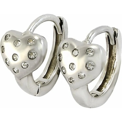 Glare strieborné náušnice 824