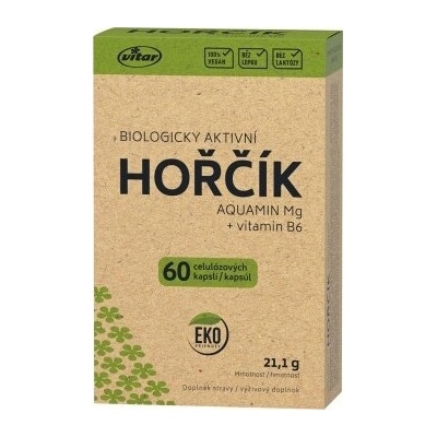 Vitar Hořčík Aquamin EKO 60 kapsúl