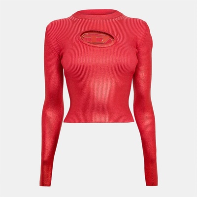 Diesel Суичър Diesel Women's Valary Lined Hoodie - Paprika