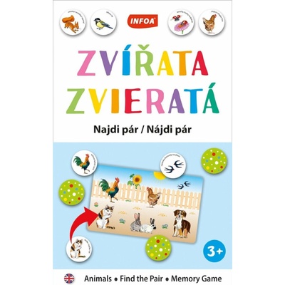 Zvířata/Zvieratá Najdi pár/Nájdi pár