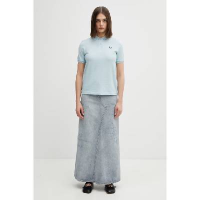 Fred Perry Памучна тениска с яка Fred Perry (G6000)