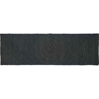 vidaXL Килими за помещение Тъмносиво 80 x 200 cm юта (42010556)