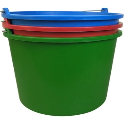 TOPTRADE vedro murárske, plastové, farebné, 20 l