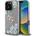 GUESS Калъф Guess Grained Roses с голямо 4G лого за iPhone 16 Pro Max - лилав (3666339427252)