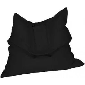 Pufrelax Пуф Голяма възглавница, 350л. , Magic Pillow - Panama Black, Перящ се калъф, Водоустойчив, Пълнеж от Полистиролни перли