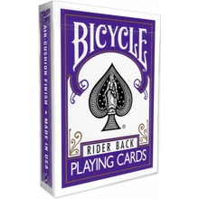 Karty Poker Bicycle Rider Back Standard Index Playing Cards Violet