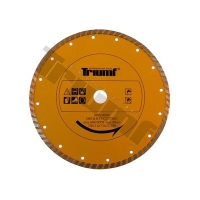 Triumf Kotúč diamantový segmentový turbo 125 x 22,23 mm 9987