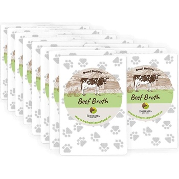 Bohemia Pet Food Wild Beef Broth 15 x 100 ml