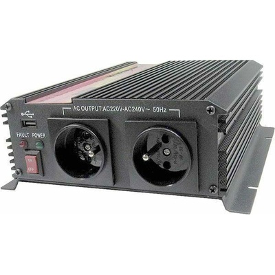 Carspa 24V/230V+USB 1000W CAR-1KU