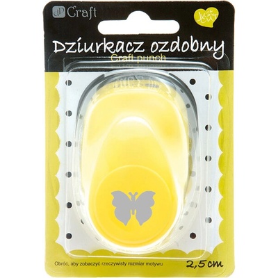 Dekorativní děrovačka DP Craft 2,5 cm - motýl 2
