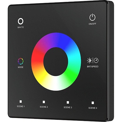 Skydance LED ovladač RF RGBW (1 zóna) - TW4 Barva: Černá