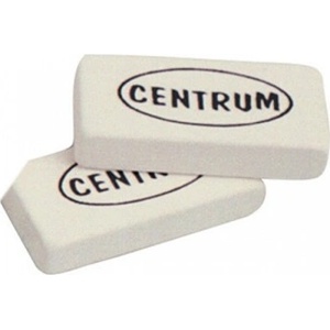 Centrum Гума Centrum 80374, малка, бяла, цената е за 1бр (OK11884)