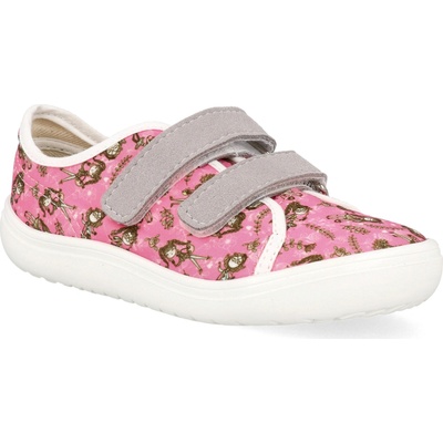 Jonap detské tenisky barefoot Moon pink girl