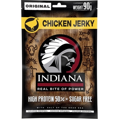 INDIANA Jerky kuracie Original ZIP 90g