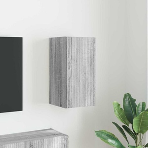 vidaXL TV стенен шкаф 30 x 31 x 60 см Сив Сонома Инженерна дървесина (892281)