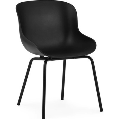 Normann Copenhagen Hyg Chair čierna / čierna oceľ