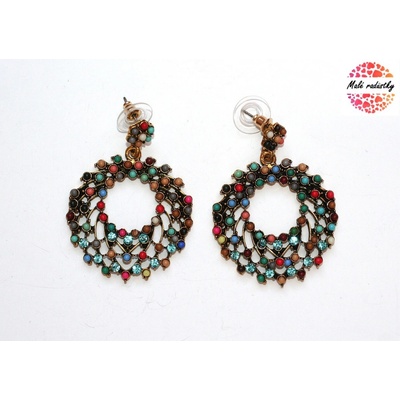 Fashion Jewerly Bohemian barevné kruhy 113