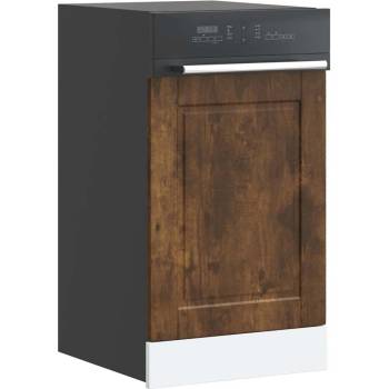 vidaXL Панел за съдомиялна машина, Porto, опушен дъб, инженерно дърво (854132)