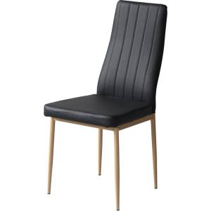 Bogdan Furniture Am Стол am-a-311 черна кожа