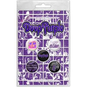 RAZAMATAZ Значки deep purple - logo - razamataz - bb124