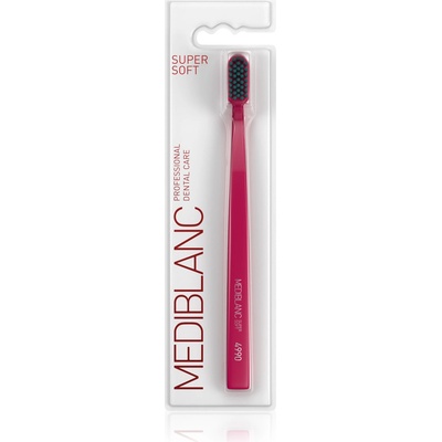 Mediblanc Zubná kefka Super Soft Tmavo Ružová