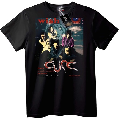 NOONEBRAND Тениска The Cure Wish 30-годишнина - S, Black