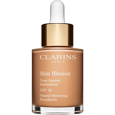 Clarins Hydratační make-up Skin Illusion SPF15 Natural Hydrating Foundation 108.5 Cashew 30 ml