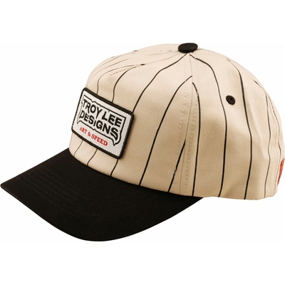 Troy Lee Designs TLD Unstructured Curved Snapback Medieval Pumice / Black