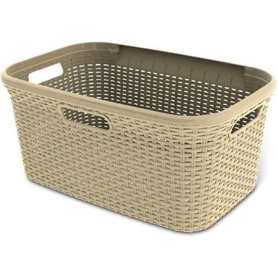 Curver Rattan Style 45 l krémový – Zboží Mobilmania