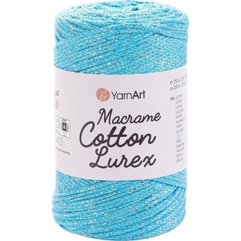 YARNART Macrame Cotton Lurex 2 mm 205 m 733 юта (Macrame Cotton Lurex 733)