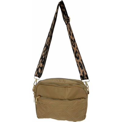 Nicole Brown dámská kabelka JBFB 438 CAMEL/LEOPARD
