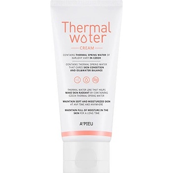 A'Pieu Thermal Water Cream pleťový krém s obsahem termální minerální vody 80 ml