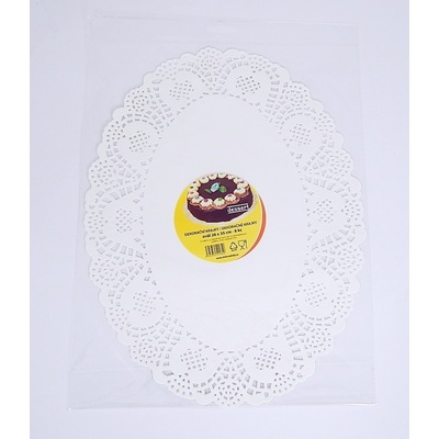 V+L mais Krajka Dessert ovál 26x35 / 8 ks / 2511649 51426