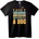 NOONEBRAND Тениска Лесно Разсеян от Футбол и Куче - 3XL, Black